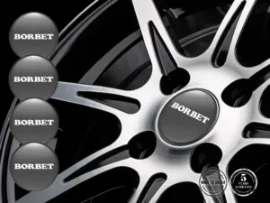 Borbet Decalcomania Cerchio Auto Alta Qualità Quantum Nexus